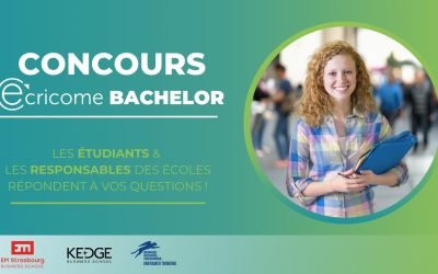 Participez au LIVE Concours ECRICOME BACHELOR – Jeudi 6 février 2025 à 18h