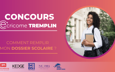 Comment remplir le dossier scolaire du concours TREMPLIN ?